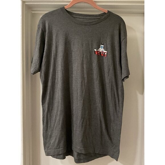 Vans Yeti Christmas T-Shirt Sz Medium - Picture 2 of 5